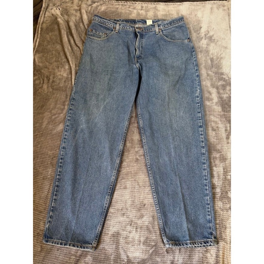 Vintage Levis 560 Loose Fit Tapered Leg Jeans Mens 40x30‎ Blue Made in USA 90s